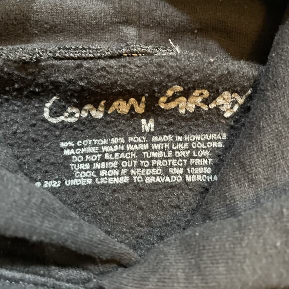Conan Gray Superache Tour Mens Size M Black Hoodie Pullover Sweatshirt Music - Picture 3 of 7